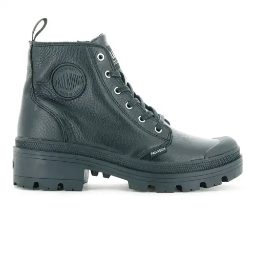 Pallabase Leather Black Black/Black