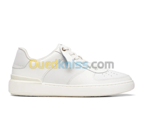CLARKS CourtLite Tie White