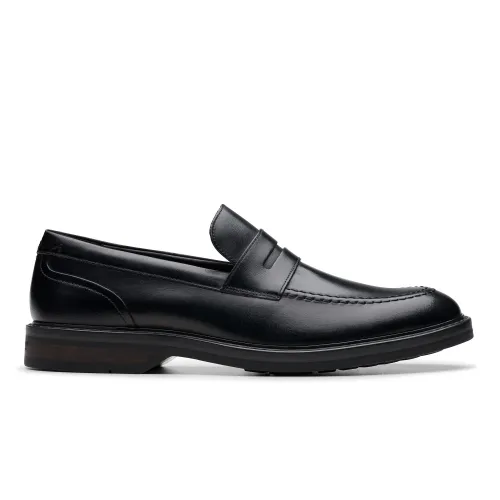 Aldwin Step Black Leather