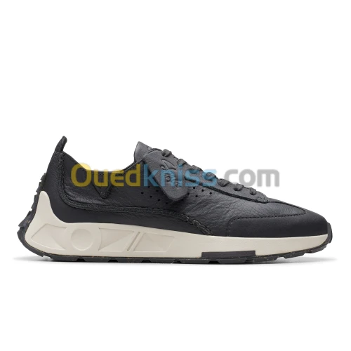 CLARKS Craft Speed Dark Grey Lea