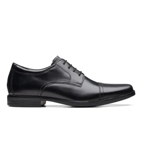 Howard Cap Black Leather