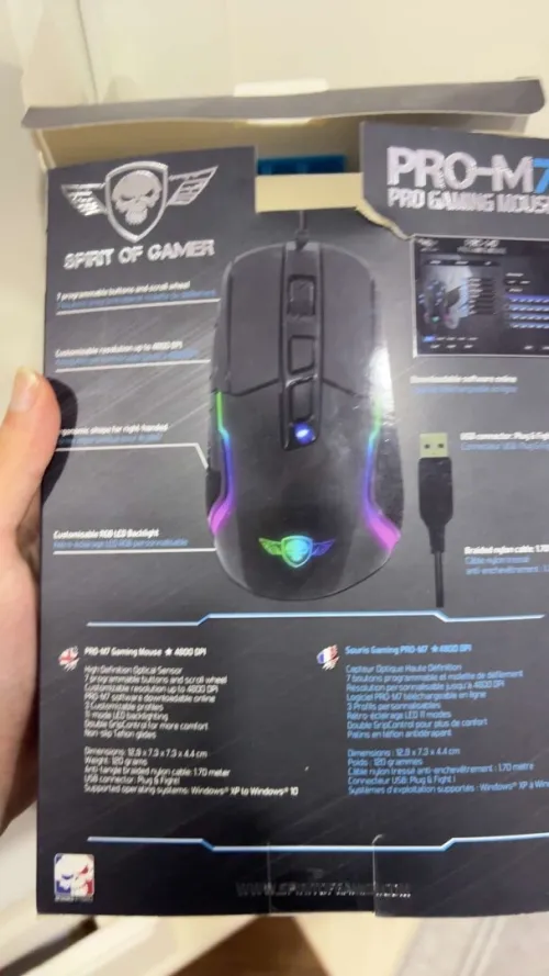 Souris gaming
