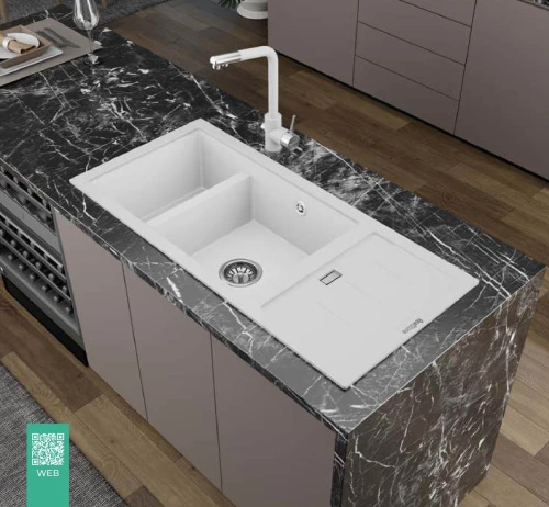 Évier de cuisine ARTEMIS RealStone