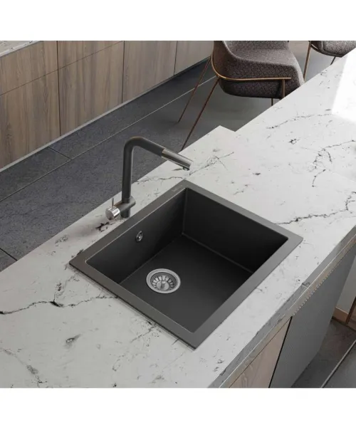 Évier de cuisine en granit (Quartz)