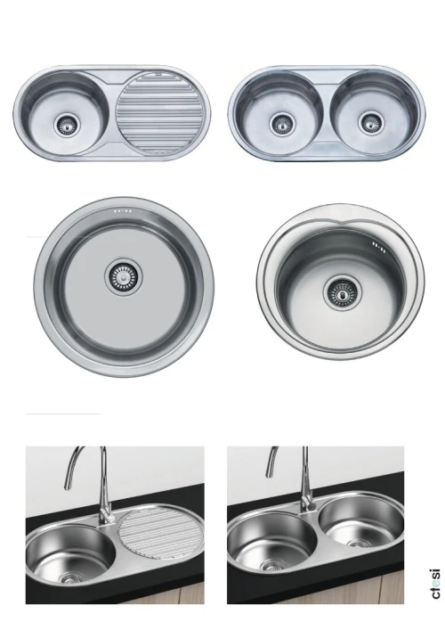 EVIER INOX CTESI