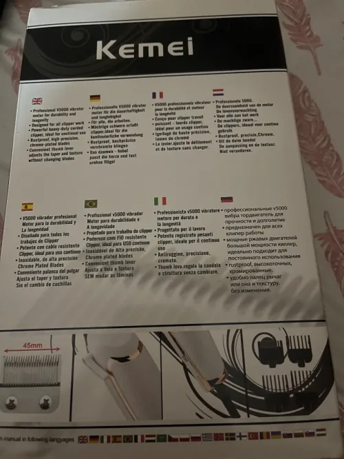 Tondeuse électrique pour homme jamais utilisé 