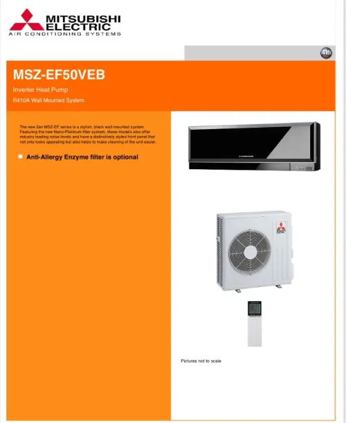 Climatisation quadri split Mitsubishi 