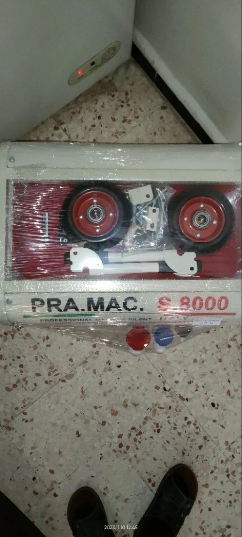 Groupe éléctrogène triphasé plus tronconneuse moto sega 52cc