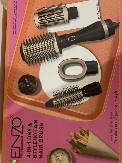 Brosse chauffante 4 en 1 