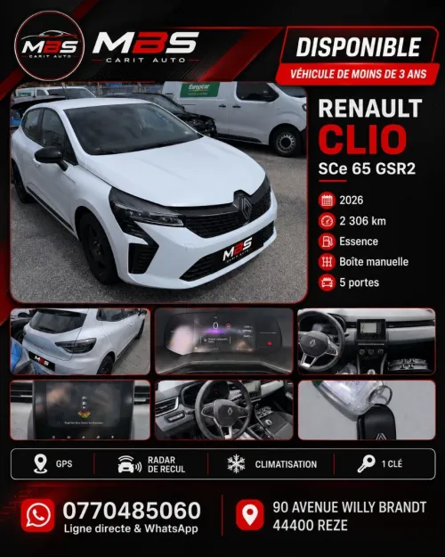 Renault Clio 5  2026 Evolution