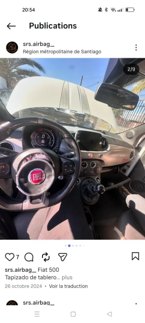 Réparation Airbag srs