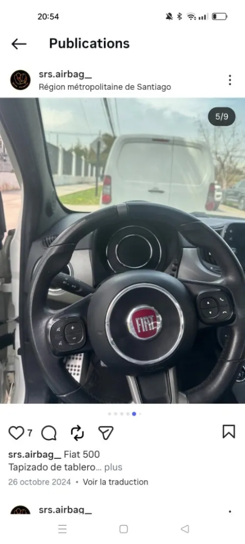 Réparation Airbag srs