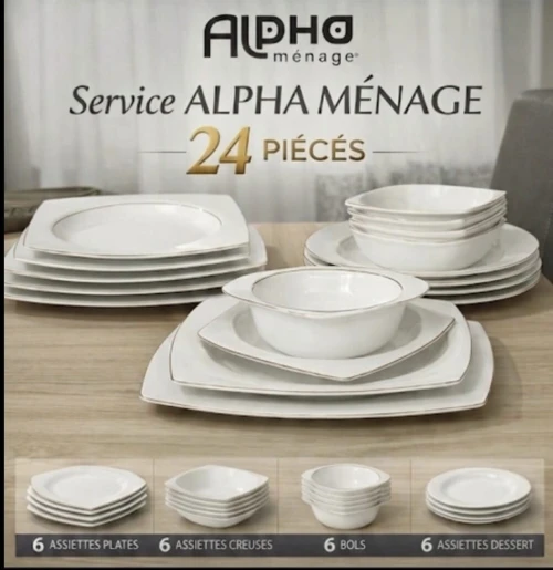 Service à table 24 pieces