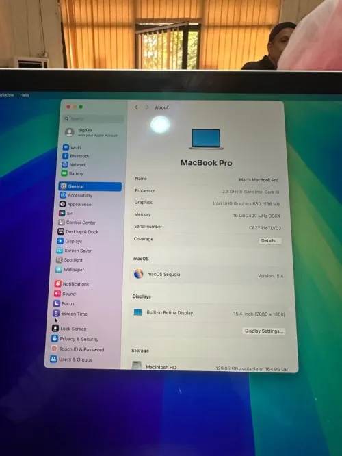 MacBook pro 2019