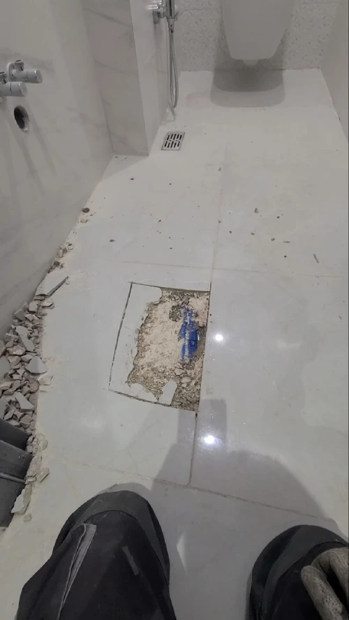 Détection de fuites d'eau encastrée كشف تسربات المياه بدون تكسير