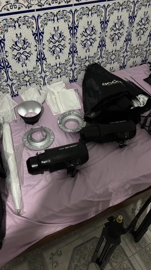 2*kit godox sk300-2 2025 + valise godox original 