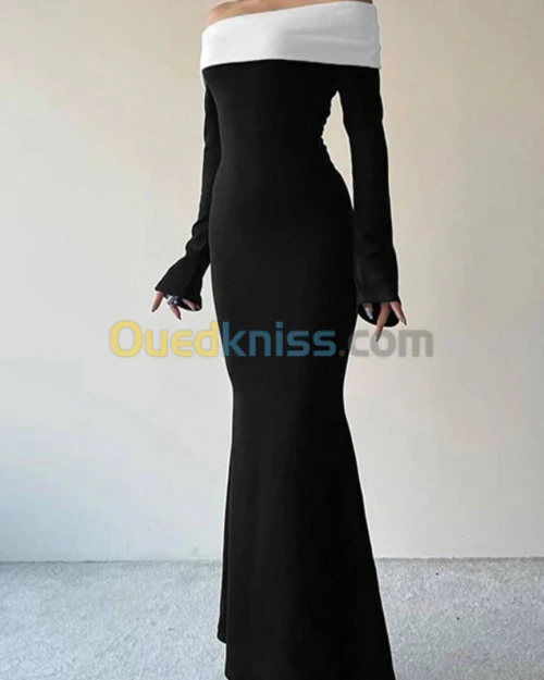 Robe soirée noire 