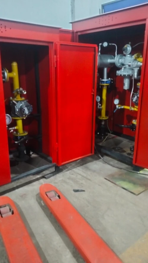 Poste de détente GAZ type chaufferie 