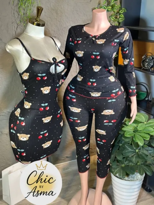 Pyjama 3 pièces