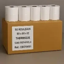PAPIER THERMIQUE TICKET DE CAISSE