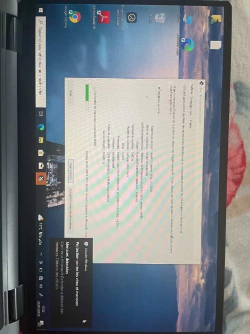 Pc dell latitude 7400 2en1 i5 8365u cpu ècran tactile