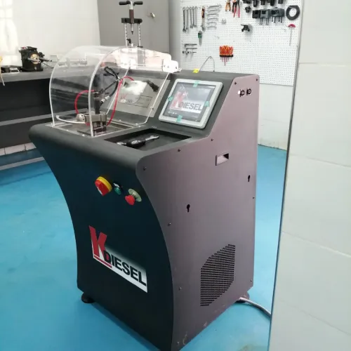 Banc d'essai diesel de marque K Diesel pour le test et le réglage des pompes et injecteurs diesel.