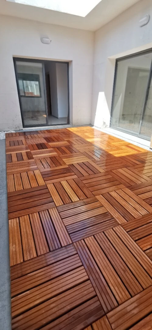 Terrasse en bois exotique cumarau 