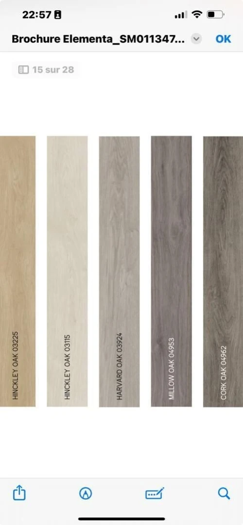 Revêtement sol en vinyle, gerflexe, lvt