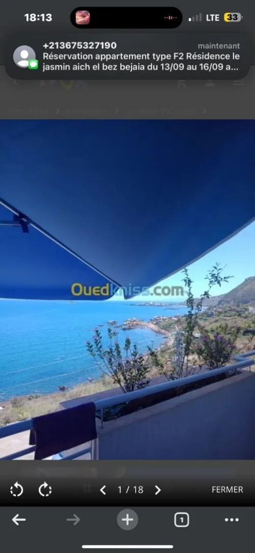 Location vacances Appartement Béjaïa Bejaia