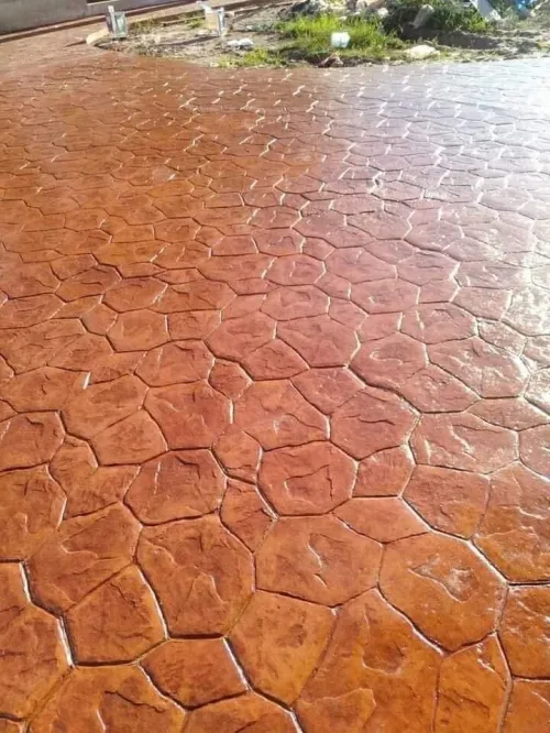 Béton imprimé luxe