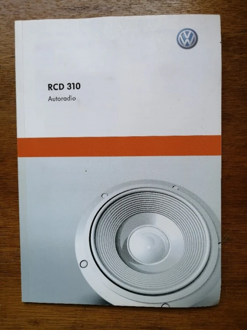 Autoradio RCD310 volkswagen