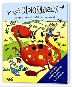 Livre de jeux et activités manuelles.