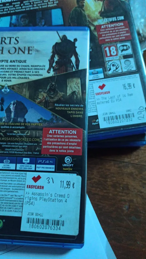 Ps5 + 5cd ps4 + Compte psn