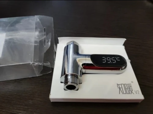 Moniteur de Température avec  Affichage LED de l'eau de douche, Salle de Bain ou Cuisine/Robinets.
