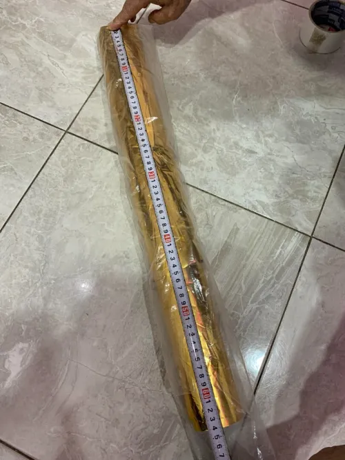 Papier Foil dorée brillant