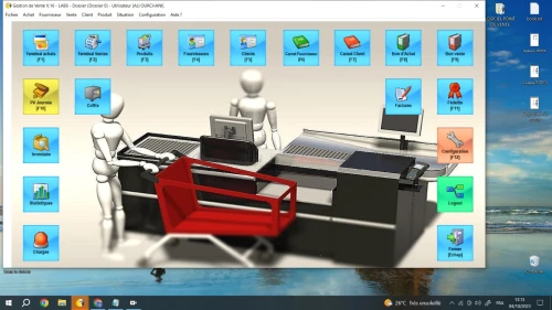 logiciel-de-gestion-stock PDV برنامج مبيعات