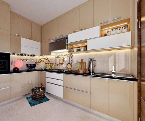 Cuisine moderne équipée High Gloss