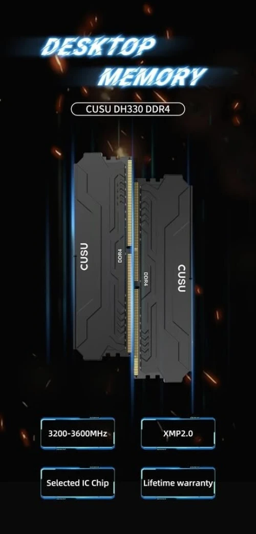 RAM 16Gb (2x8gb) 3200mhz  Cl16  CUSU