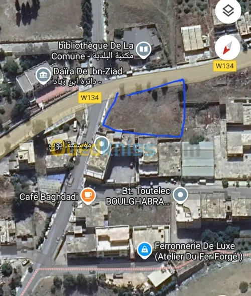 Vente Terrain Constantine Ibn ziad