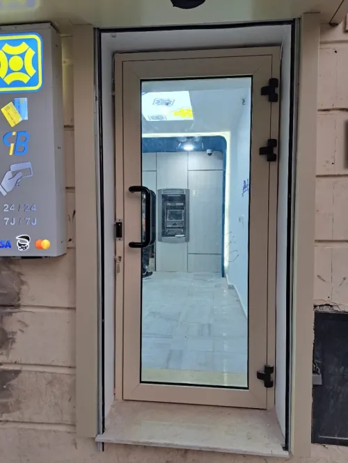 Menuiserie aluminium blindée 