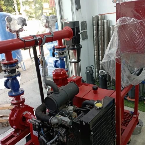 SKID ANTI - INCENDIE 60M3-6BAR
