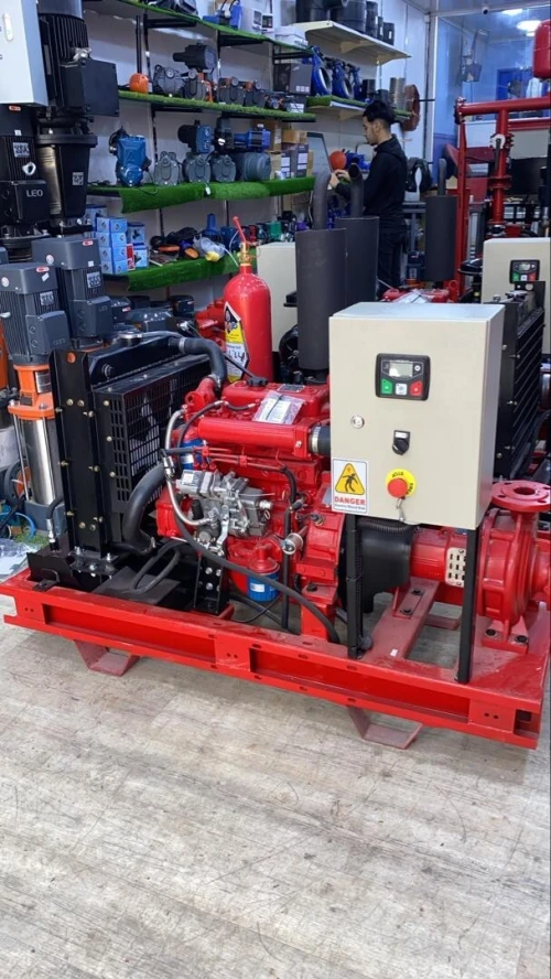 SKID ANTI - INCENDIE 60M3-6BAR