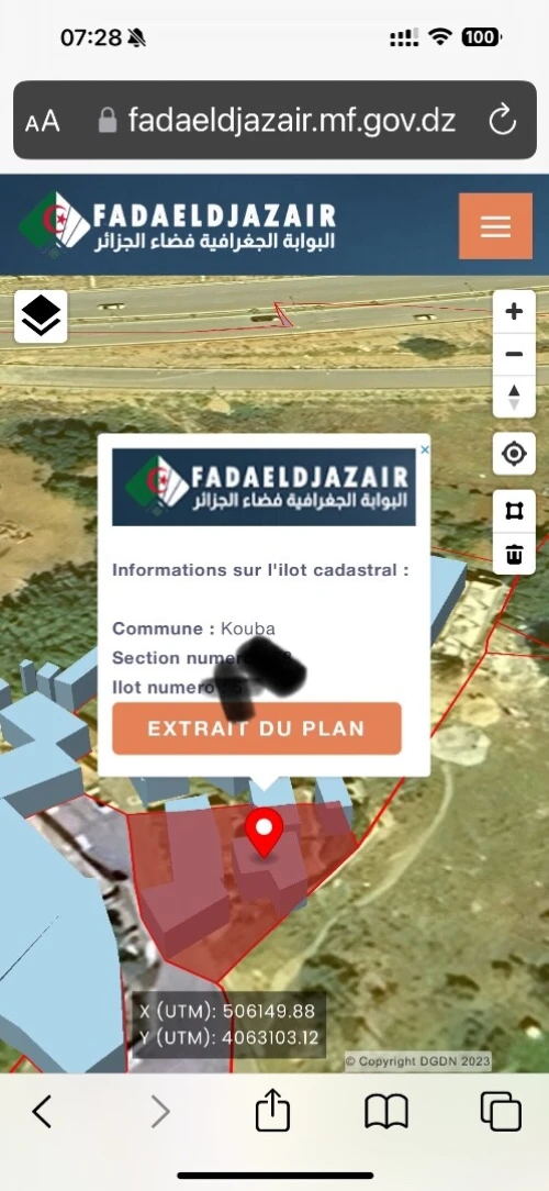 Vente Terrain Alger Birkhadem