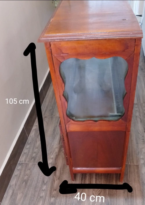 Aquarium bois rouge classique