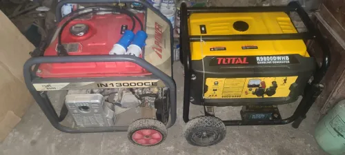 Groupe électrogène total 6.5 kva et Ai power 8 kva