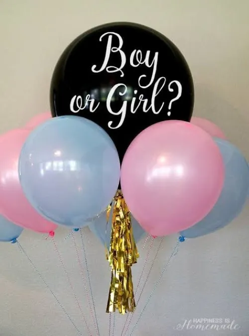 Baby shower- gender reveal