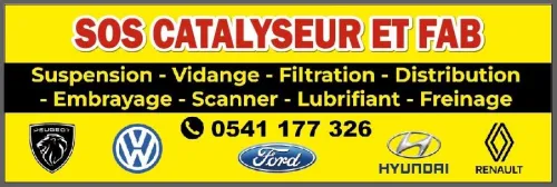 تنظيف الكتاليزور وفاب  علبةالبيئة  catalyseur et fap