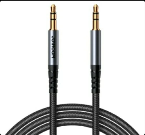 Cable AUX 3.5mm audio mâle vers mâle tressé Joyroom SY-A08 1.2m
