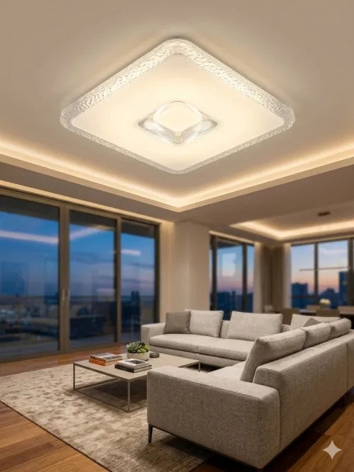 Hiblou 3d plafonnier led