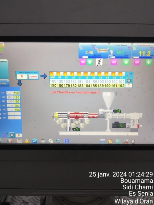 Extrudeuse mikrosan 90D . &2 EXD 68D .